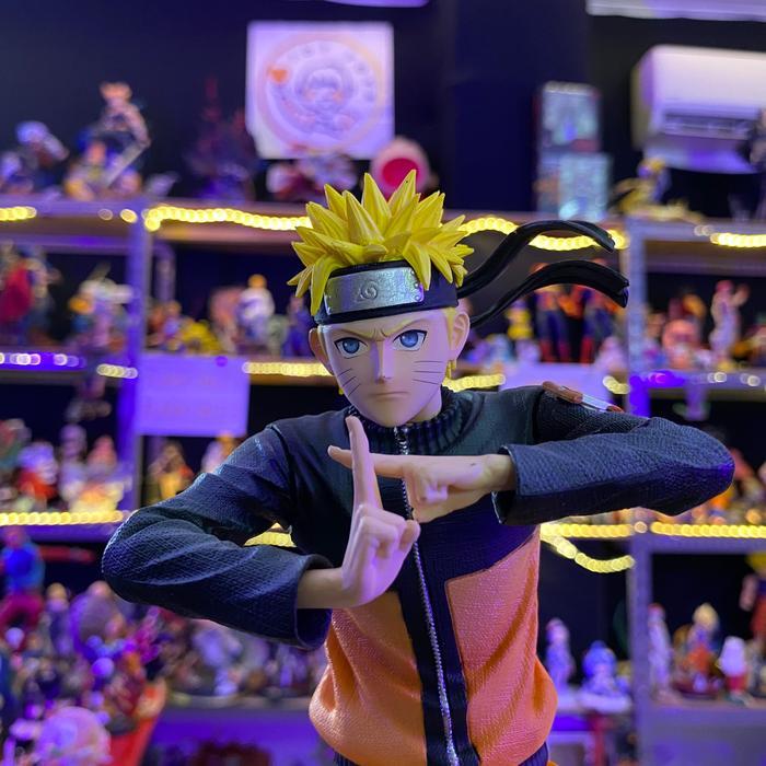 NARUTO KAGEBUNSHIN 26CM 1 PCS NARUTO SHIPPUDEN ANIME ACTION FIGURE Bergerak Tanah figure naruto 1