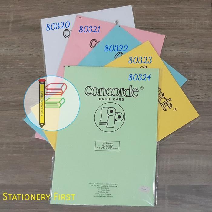 Kertas Concorde 160gr Ukuran A4