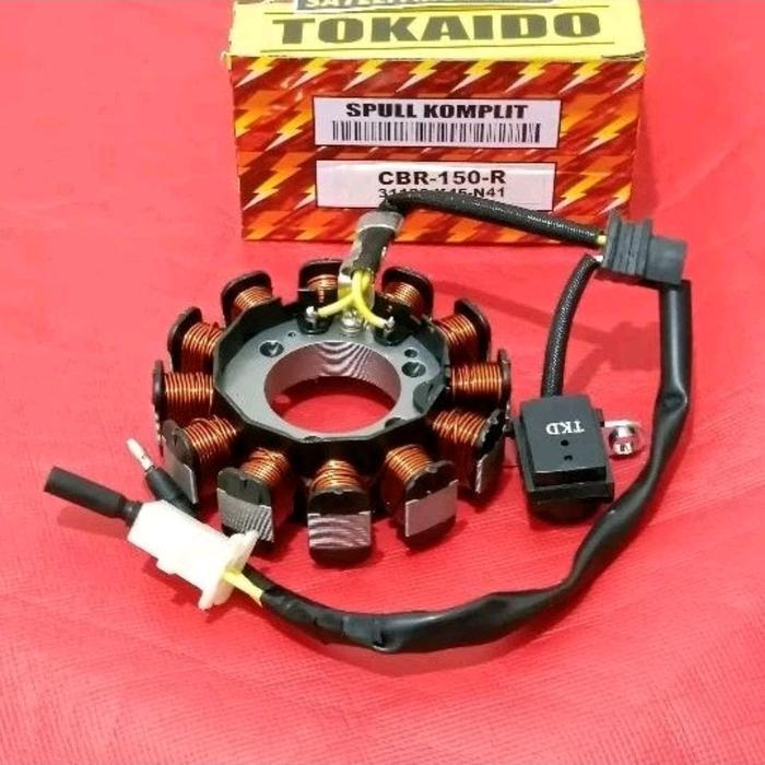 Spool Spull Spul Stator Assy Cbr 150 R Cbr 150R Cbr150 R 2016 K45 Merk Tokaido