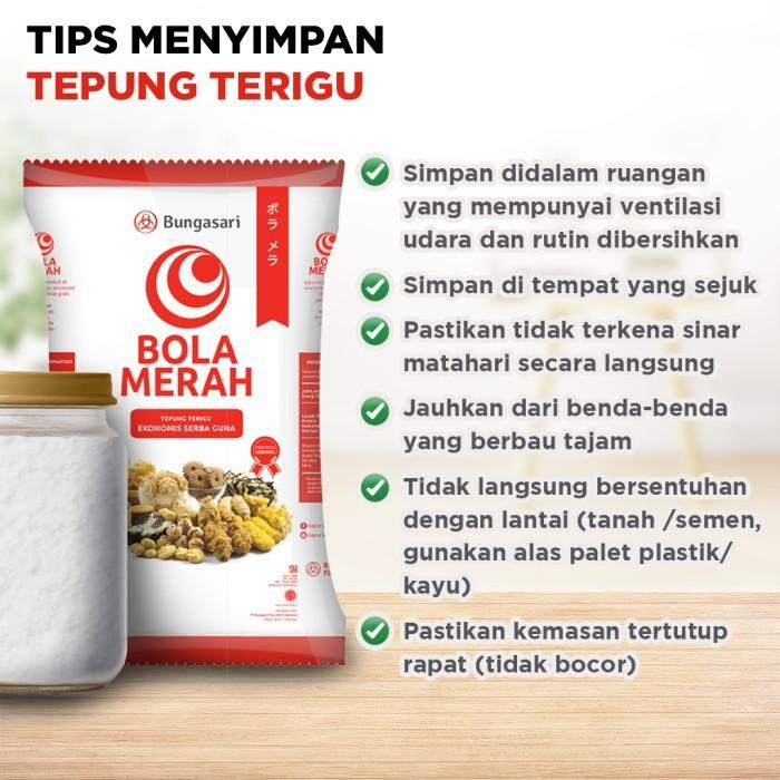"New" BOLA MERAH Tepung Terigu 1 kg