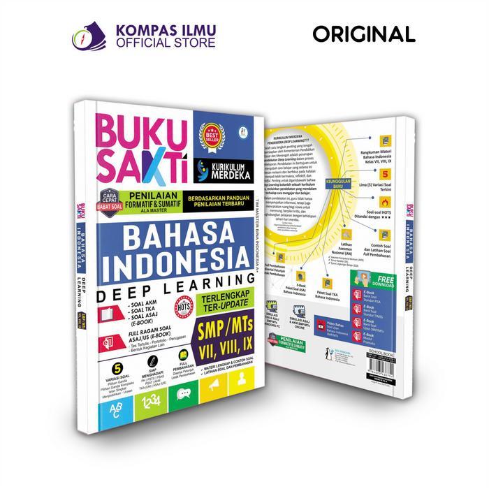 ASLI Buku soal bahasa indonesia smp Buku sakti Bahasa Indonesia SMP/MTs Kelas 7-9 READY STOCK