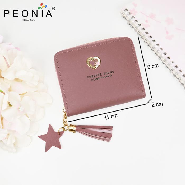 Hody Bag - Love Young Eva Fina Dompet Korea Wanita Kartu Kulit