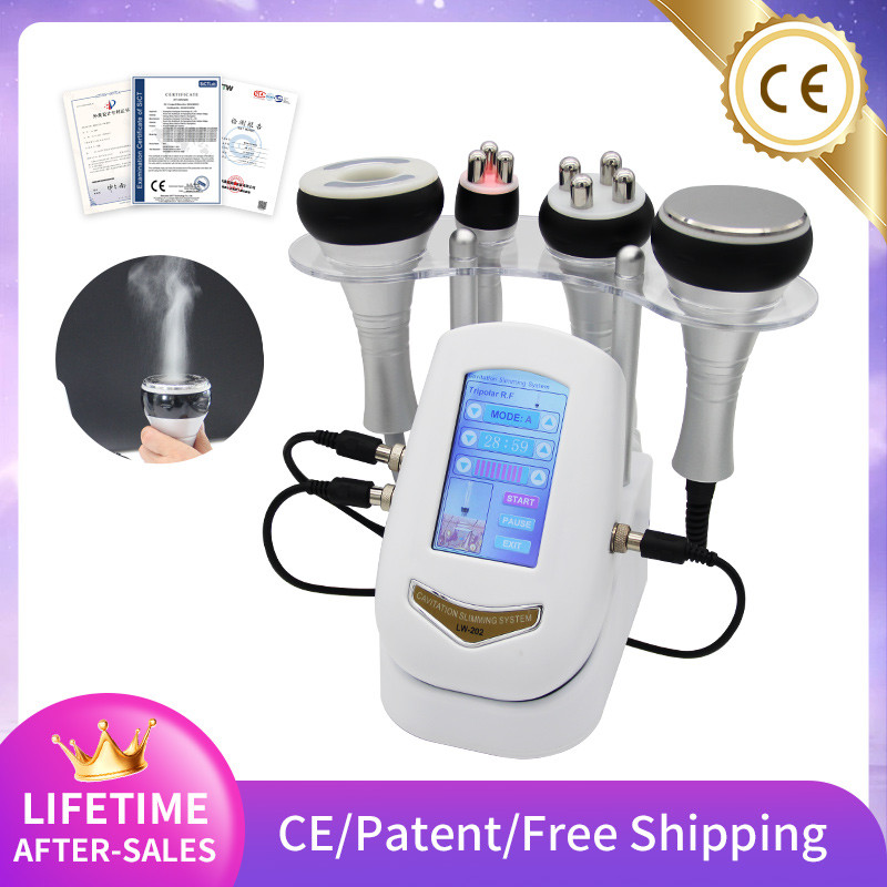 Best NEW 40K 4 In 1 Vacuum  Lipo Ultrasonic Cavitation RF Multipolar RF