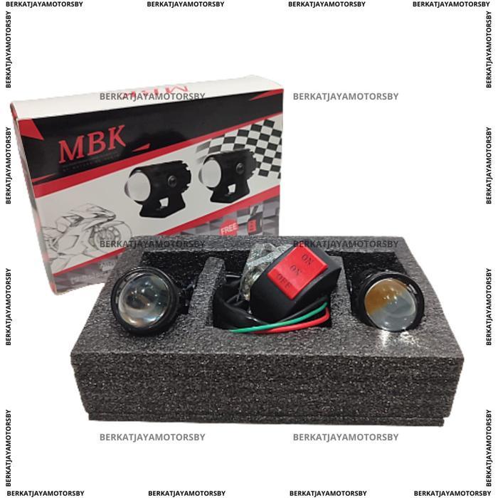 Mini Projie Laser Foglamp D2 Lampu Tembak Sorot Motor Laser Bonus Saklar Lampu Ready