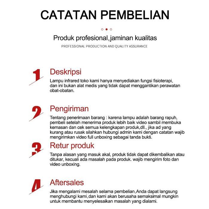 Lampu Fisioterapi Kepala Ganda Pemanas Listrik Inframerah /Alat Kecantikan Untuk Salon