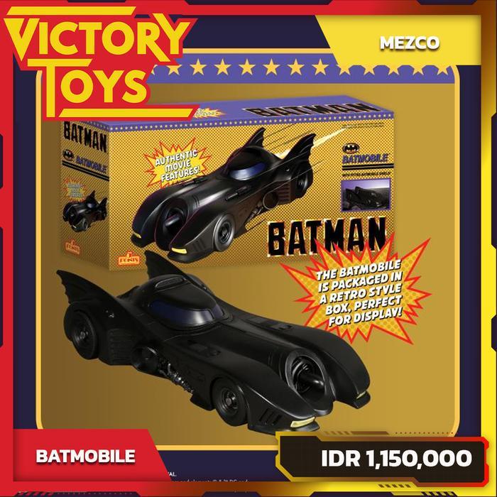 BATMAN (1989) 5 PPOINTS BATMOBILE By Mezco Toyz
