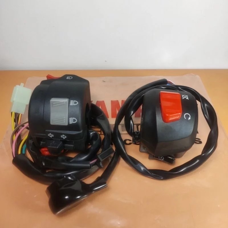 [SAKURA MOTOR] Holder Saklar kiri kanan set Vixion new saklar kiri dan saklar kanan saklar lampu sen
