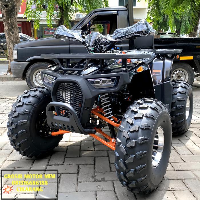ATV 125CC AFD DAZZLE MATIC RING 8 MESIN 4TAK - Hitam