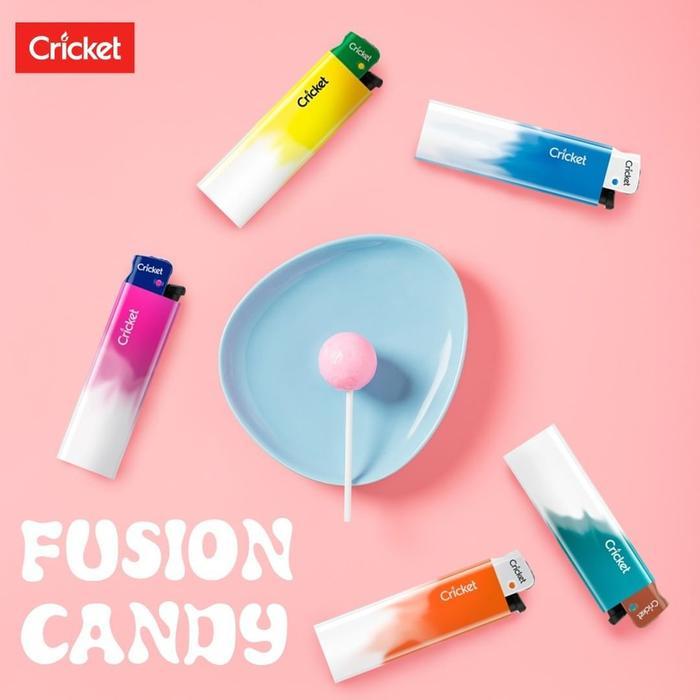 Korek Api Cricket Seri Fusion Candy - 50 Buah