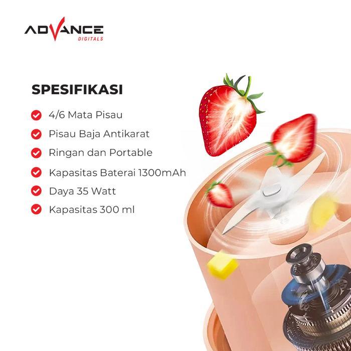 ADVANCE BL-301 BLENDER NI PORTABLE MULTIFUNGSI BL301 BL 301