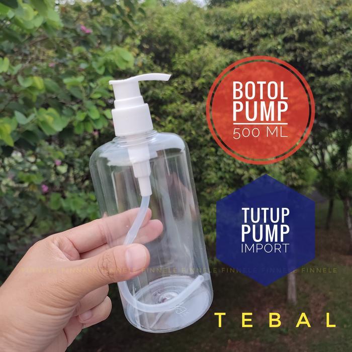 Botol Pump 500 ml - Botol Hand Soap - Botol Hand Sanitizer