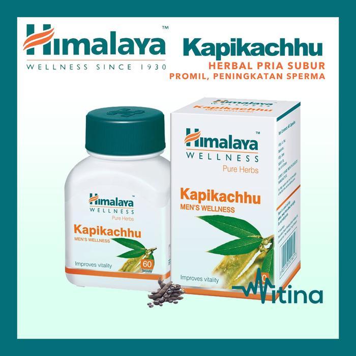 Promo Himalaya Kapikachhu Herbal Kesuburan Pria Peningkat Sperma Promil Dopa