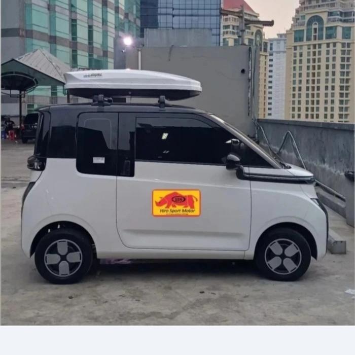 roof box wuling air ev + cross bar