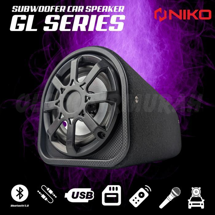 Suara Lebih Ngebass Speaker Niko Gl 8 Subwoofer Car Speaker Niko 8 Inch Bluetooth