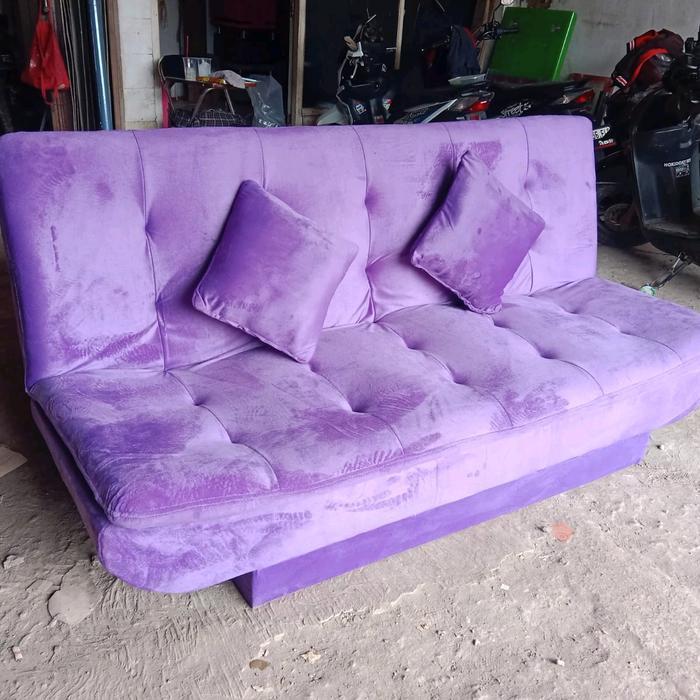 Sofabed Murah busa inoac, sofabed inoac, sofabed bludru