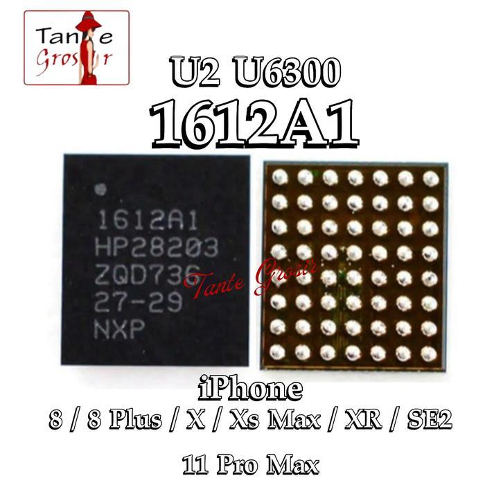 IC CAS U2 1612A1 U6300 IPHONE 8 PLUS X XR XS MAX 11 PRO MAX ORIGINAL