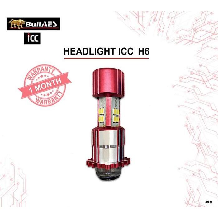 "New" BOHLAM LED H6 3 Side Posisi LED BOHLAM LED H6 MOTOR Flower Motorcycle