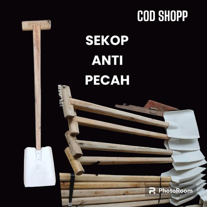 Sekop Anti Pecah / Sekop PVC Putih