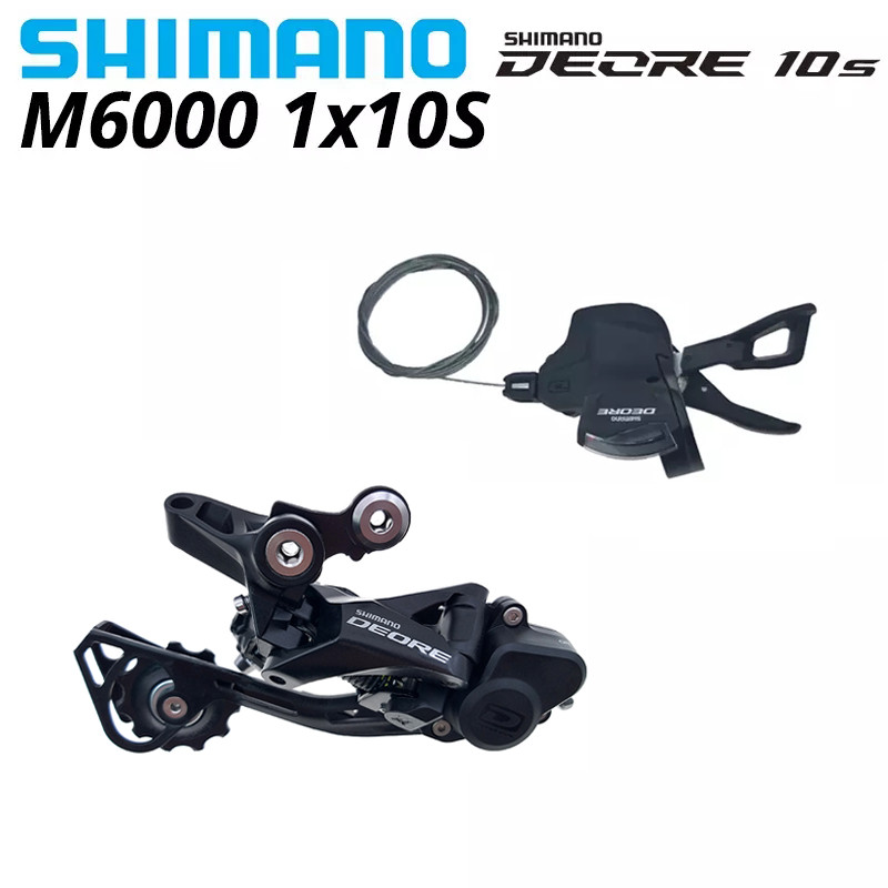 STOK TERBATAS  Shimano Deore M6000 1x10S MTB Bike Derailleurs Groupset SL-M6000 Right Shifter Lever 