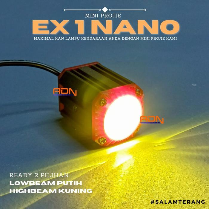 EX1 LED MINI PROJIE 1 MATA MINI LASER MICRO PROJIE 1 LENS SQL CREE