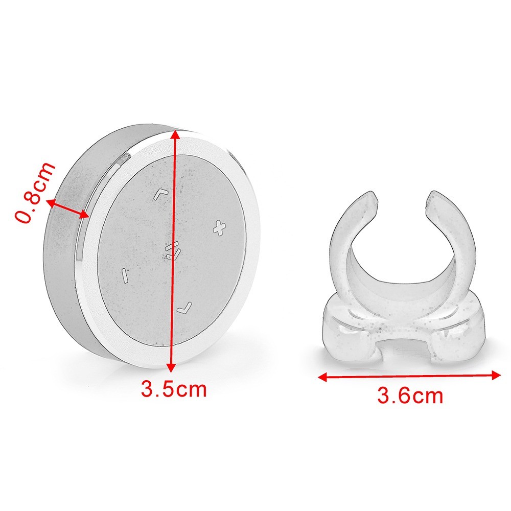 Car MP3 Media Button Steering Wheel Remote Control for iPhone Android