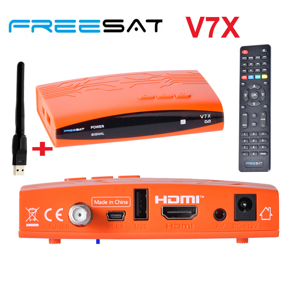 SPECIAL Freesat V7X DVB-S/S2 Satellite TV Receiver 1080P Full HD RVUO4   EXCLUSIVE