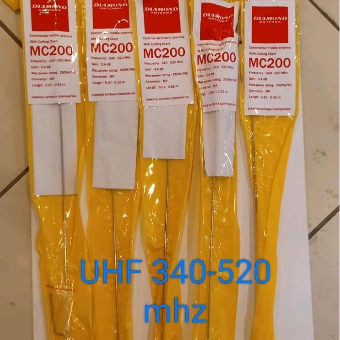antena Mc 200a diamond UHF 340-520mhz antena mobil UHF