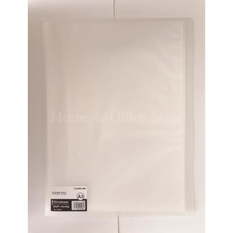 Clear File King Jim A3 152GA / Clear Holder A3