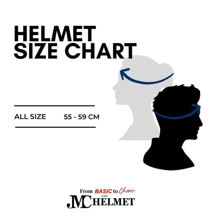 Helm Bogo Retro Cokelat Tua Full Leather/Kulit Kaca Polos Biasa Sni Pria/ Wanita Terlaris