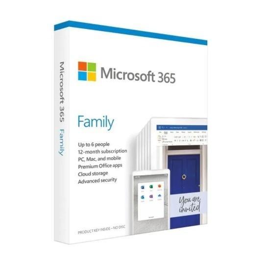 MICROSOFT OFFICE 365 FAMILY POSA