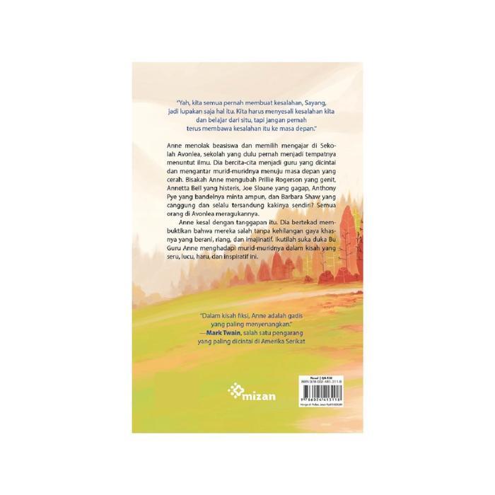 [Mizan] Buku Novel Anne Of Avonlea