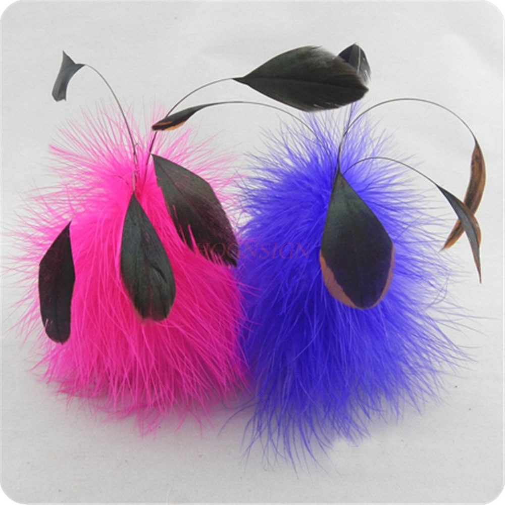 1PCS Feather, shuttlecock, shuttlecock, handmade shuttlecock students