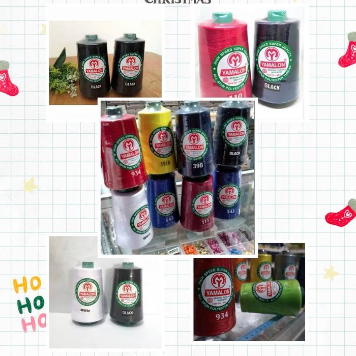 Benang Jahit Yamalon 5000 Yard - Benang Yamalon Gulungan Besar