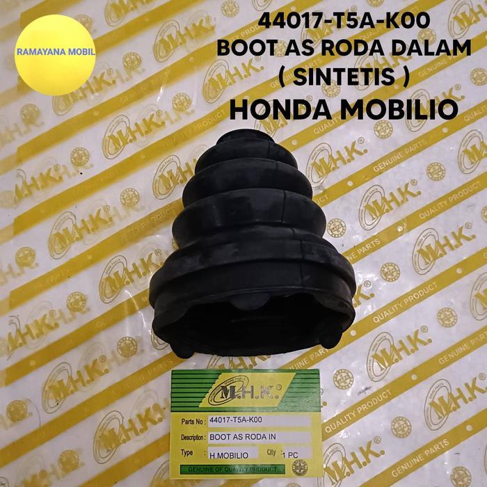 KARET BOOT AS RODA BOOT CV JOINT INNER ,MOBILIO, BRIO, BRV