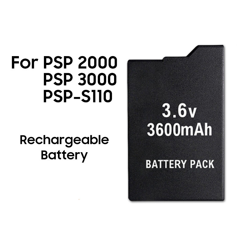3600mAh 3.6V Replacement PSP Battery Pack For SONY PSP2000 PSP3000 PSP S110 Gamepad Play Station Por