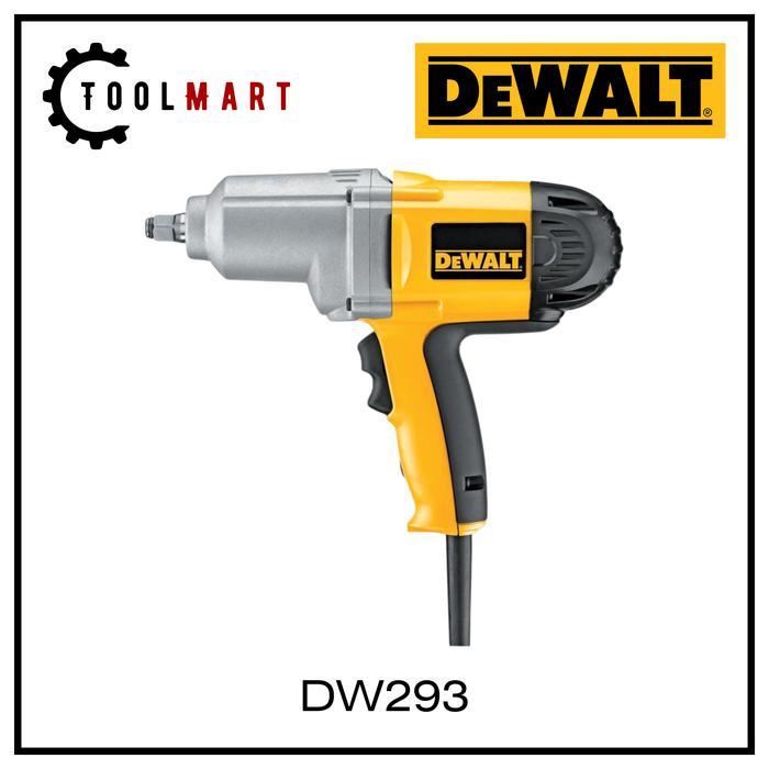 Impact Wrench / Mesin Pembuka Baut Elektrik 1/2 inch DeWalt DW293-B1 DW 293