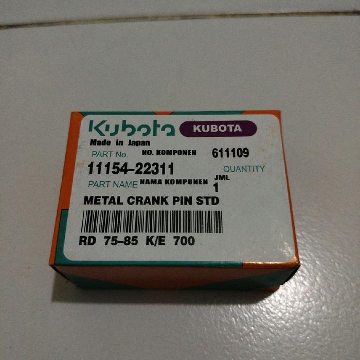 RD85 Metal jalan CPM mesin kubota