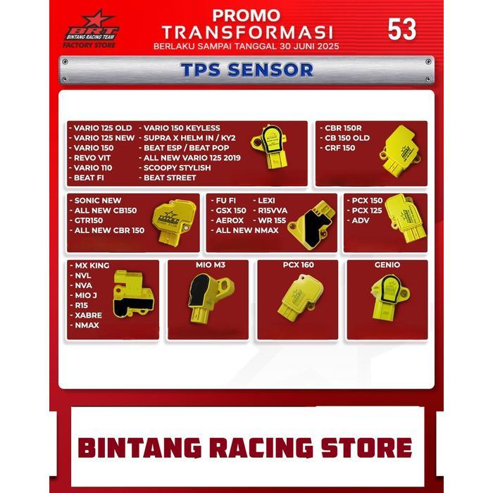 Sensor TPS BRT Honda CRF 150