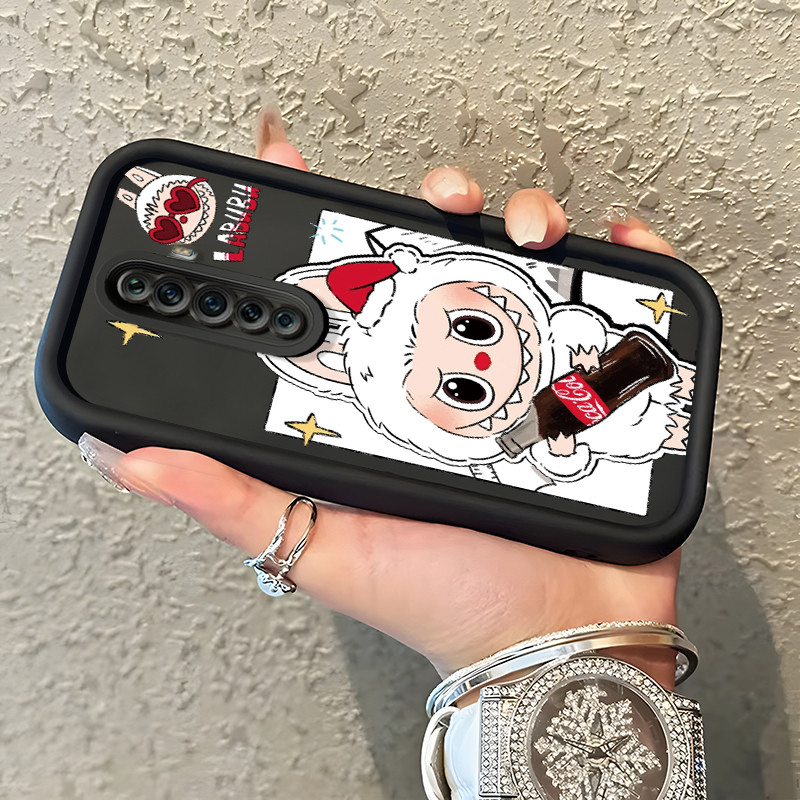 Casing Hp Untuk OPPO Reno 2F Reno 2Z Reno2 F Reno2 Z Case Casing Coke Anime pola Kasus HP Tangga Lan