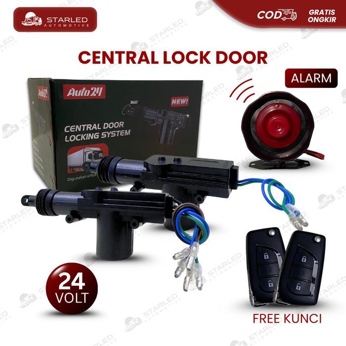 Central Lock Dan Alarm Mobil Central Lock Door Komplit Pengunci Dan Remot 24Volt