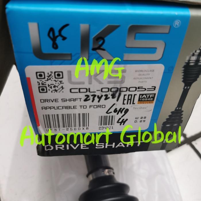 As Roda Depan Ford Ranger 2.2 Cv Joint Ford Ranger 2200Cc Kiri Lh Asli Parts