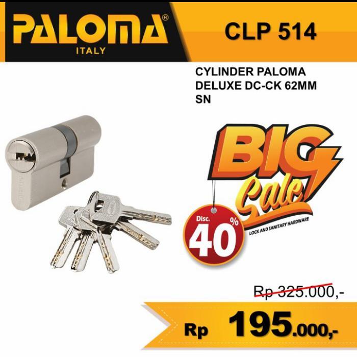 Double Cylinder PALOMA CLP 514 DELUXE DC-CK 62MM - Computer Key