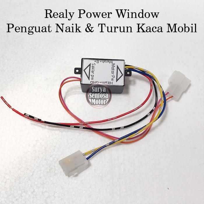 RELAY PENGUAT POWER WINDOW MOBIL UNIVERSAL