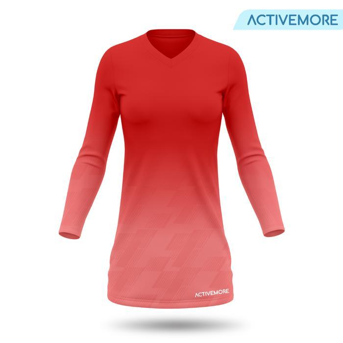 Activemore Tunik Olahraga Wanita Muslimah LenganPanjang Dynara Series Sport Muslimah Bahan Dry Fit