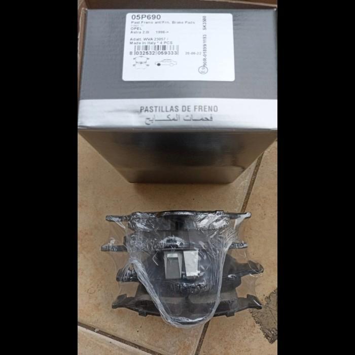 Kampas Rem Brake Pad Zafira Depan Lpr Italy