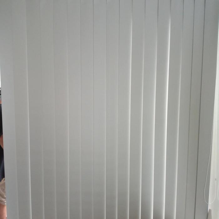 Terlaris Onna blue Vertical blind BO 3307 L 120cm x T 150cm Nestara Shop
