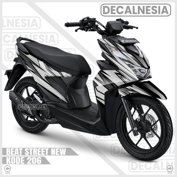 Decal Stiker Motor Beat Street New Full Body 2024 2023 2022 2021 Honda Variasi Modifikasi Racing