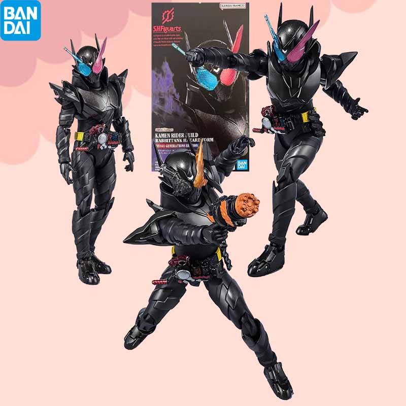 High Quality Bandai Original Shf Kamen Rider Build Rabbittank Hazard Form Anime S Toys For Boys