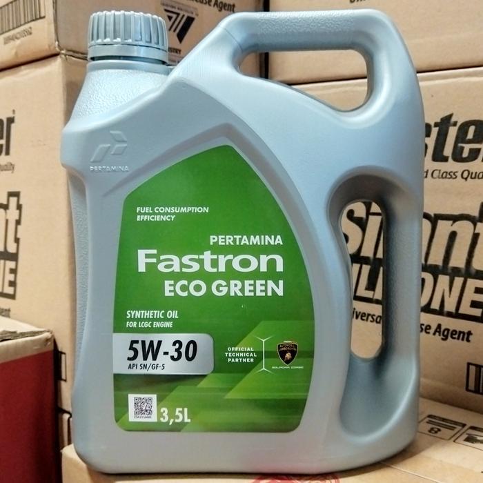 OLI MESIN MOBIL LCGC PERTAMINA FASTRON ECOGREEN 5W-30 3,5 LITER