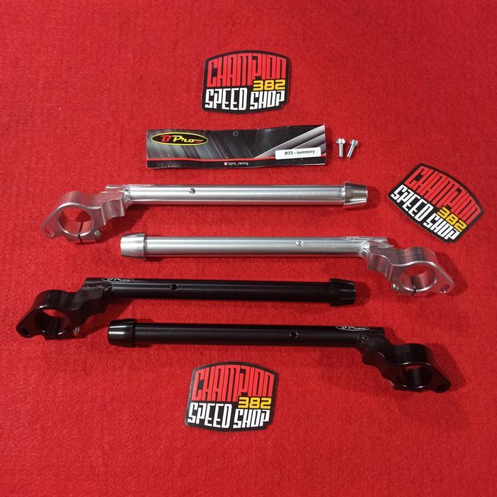 Stang Jepit BPRO Racing 33mm 5 Derajat Sunmori V2 Jalu Stang Ninja 150 RR R SS ZX 150 150RR 150R